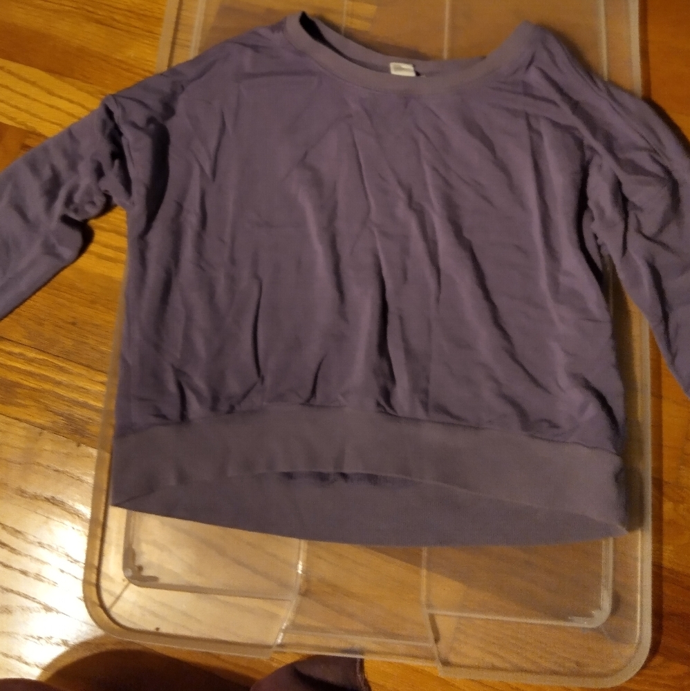 Purple crop jumper